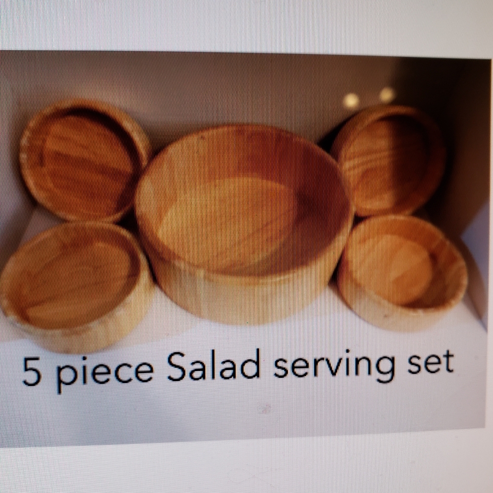 Salad Serving 5 piece set by Preferred Stock